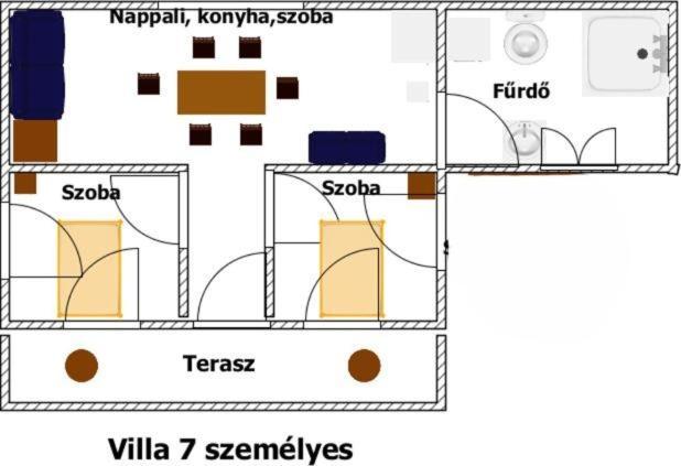 Smeraldo Villa Шиофок Экстерьер фото