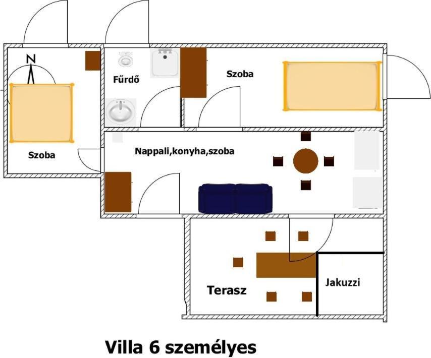 Smeraldo Villa Шиофок Экстерьер фото